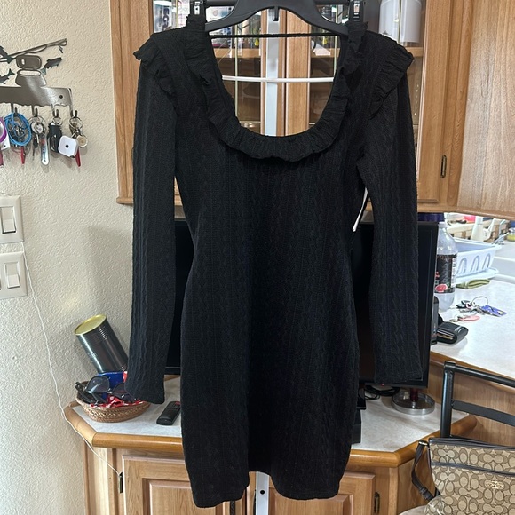 19 Cooper Dresses & Skirts - 19 Cooper Black Sweater Dress